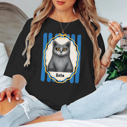 cat mockup bella