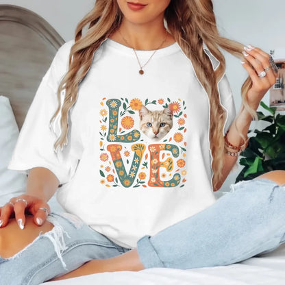 mockup cat white